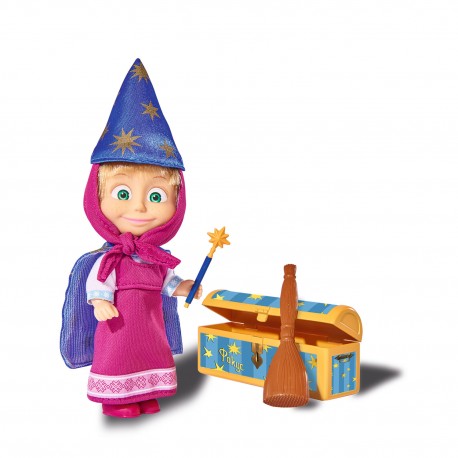 Masza i Niedźwiedź - Lalka Masza magiczne sztuczki