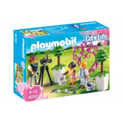 PLAYMOBIL 9230 Fotograf i dzieci z kwiatkami