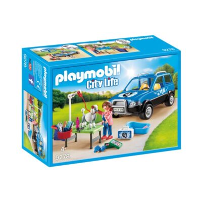PLAYMOBIL 9278 Mobilny salon dla psów