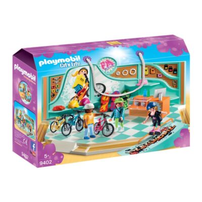 PLAYMOBIL 9402 Sklep rowerowy i skateboardowy