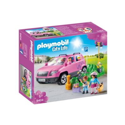 PLAYMOBIL 9404 Samochód rodzinny z zatoczką parkingową