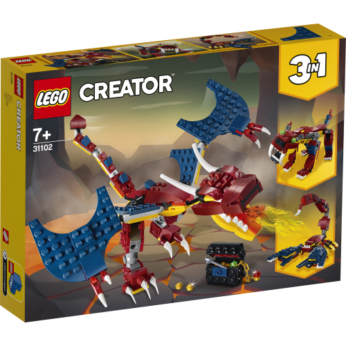 LEGO 31102 CREATOR Smok ognia
