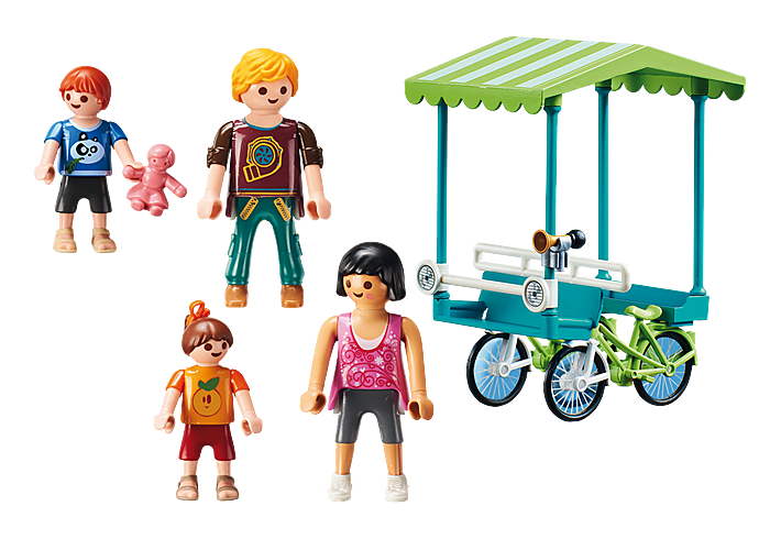 PLAYMOBIL 70093 Rower rodzinny - obrazek 2