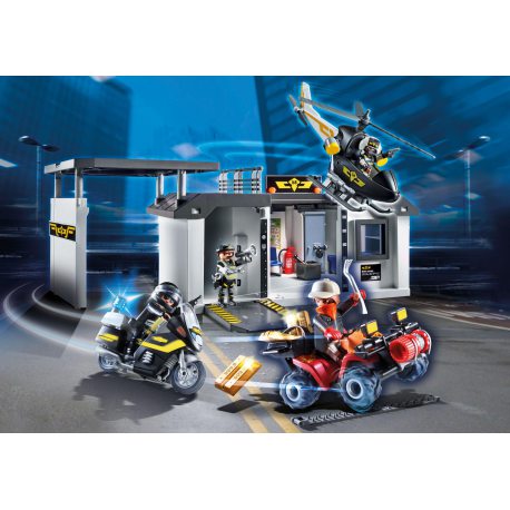 PLAYMOBIL 70338 Przenośna centrala jednoski specjalnej - obrazek 3