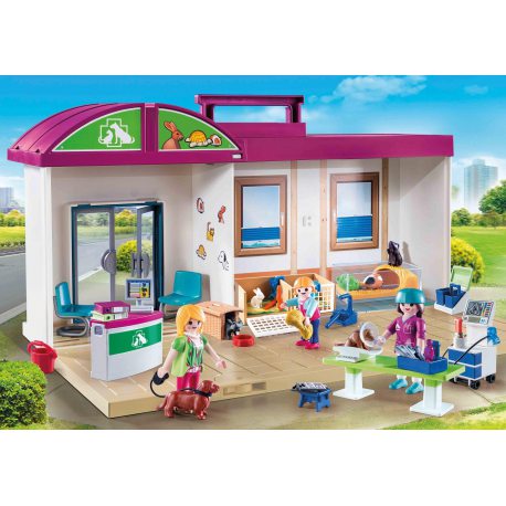 PLAYMOBIL 70146 Przenośna klinika dla zwierząt - obrazek 2