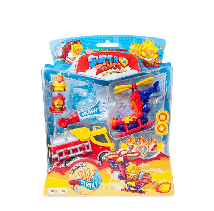 SuperZings Mission 5 Fire Strike