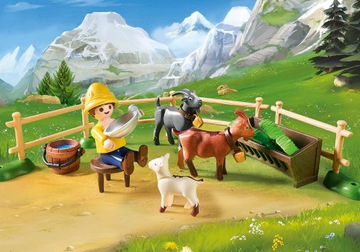 PLAYMOBIL 70255 Hendi Zagroda dla kóz Piotrka - obrazek 3