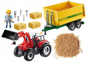 Playmobil 70131 Duży traktor z przyczepą - obrazek 3