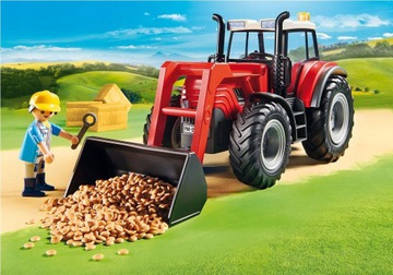 Playmobil 70131 Duży traktor z przyczepą - obrazek 2