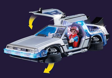 PLAYMOBIL 70317 Powrót do Przyszłości DELOREAN - obrazek 4