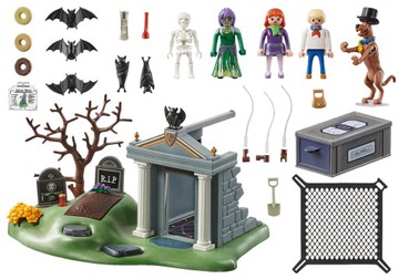 PLAYMOBIL 70362 Scooby Doo Przygoda na cmentarzu - obrazek 2