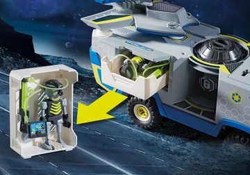PLAYMOBIL 70018 Galaxy Police Pojazd policyjny - obrazek 4