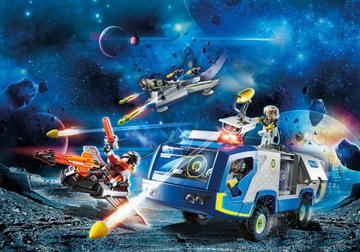 PLAYMOBIL 70018 Galaxy Police Pojazd policyjny - obrazek 2