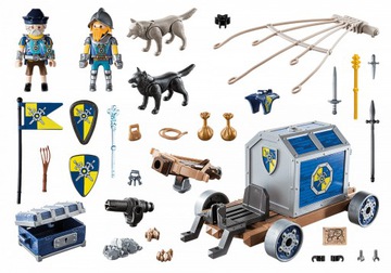 PLAYMOBIL 70392 Novelmore Transport skarbów Novelmore - obrazek 2