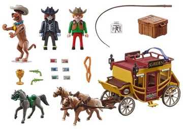 PLAYMOBIL 70364 Scooby Doo Przygoda na Dzikim Zachodzie - obrazek 2