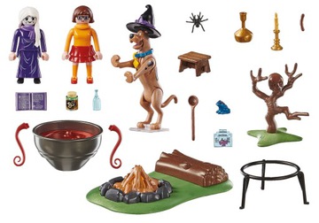 PLAYMOBIL 70366 Scooby Doo Przygoda w kotle czarownicy - obrazek 2