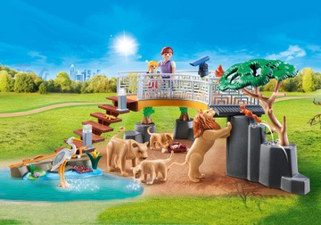 Playmobil 70343 Lwy na wybiegu - obrazek 2