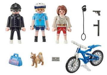 Playmobil 70573 Policyjny rower Pościg za kieszonkowcem - obrazek 2