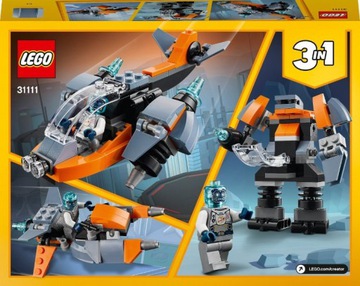 LEGO 31111 CREATOR Cyberdron - obrazek 3