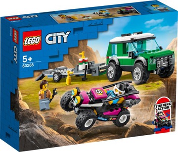 LEGO 60288 CITY Transporter łazika wyścigowego