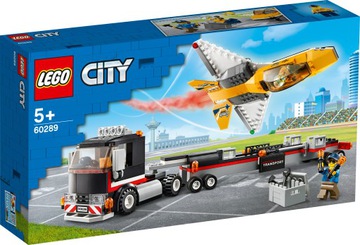 LEGO 60289 CITY Transporter odrzutowca pokazowego
