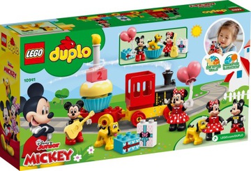 LEGO 10941 DUPLO Urodzinowy pociąg myszek Miki i Minnie - obrazek 3