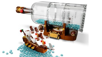 LEGO 92177 Ideas Statek w butelce - obrazek 3