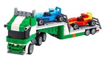 LEGO 31113 CREATOR Laweta z wyścigówkami - obrazek 2