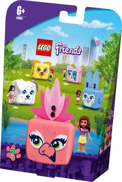 LEGO 41662 FRIENDS Kostka Olivii z flamingami