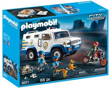 PLAYMOBIL 9371 Transporter pieniędzy