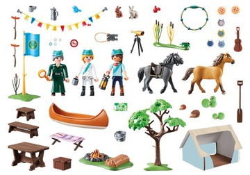 PLAYMOBIL 70329 Wakacyjny kemping - obrazek 3