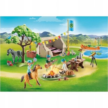 PLAYMOBIL 70329 Wakacyjny kemping - obrazek 2