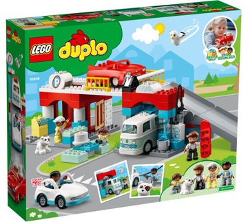 LEGO 10948 DUPLO Parking piętrowy i myjnia samochodowa - obrazek 2