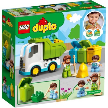 LEGO 10945 DUPLO Śmieciarka i recykling - obrazek 2