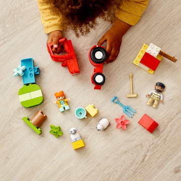 LEGO 10950 DUPLO Traktor i zwierzęta gospodarskie - obrazek 3