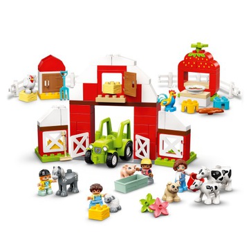 LEGO 10952 DUPLO Stodoła traktor i zwierzęta gospodarskie - obrazek 2