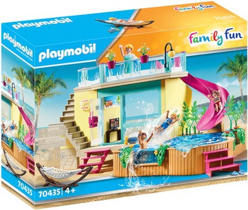 PLAYMOBIL 70435 Bungalow z basenem
