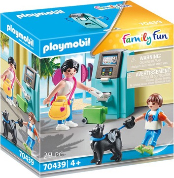 PLAYMOBIL 70439 Bankomat i urlopowicz