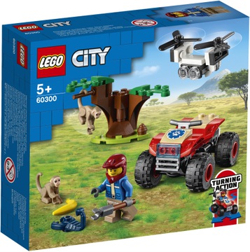 LEGO 60300 Quad ratowników dzikich zwierząt