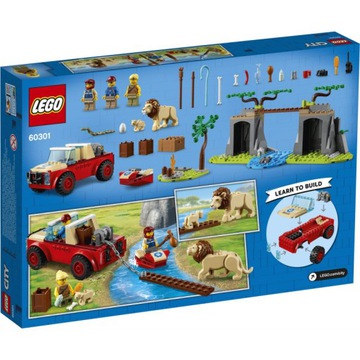 LEGO 60301 Terenówka ratowników dzikich zwierząt - obrazek 2