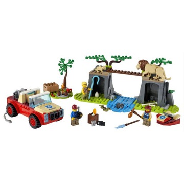 LEGO 60301 Terenówka ratowników dzikich zwierząt - obrazek 3