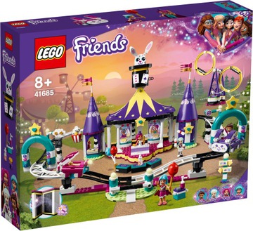 LEGO 41685 Magiczne wesołe miasteczko z kolejką górską