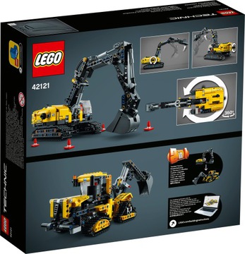 LEGO 42121 TECHNIC Wytrzymała koparka - obrazek 2