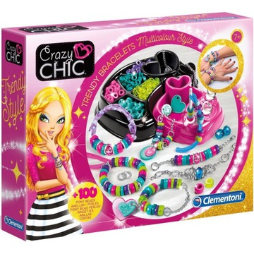 Clementoni Crazy Chic Kolorowe bransoletki - obrazek 3