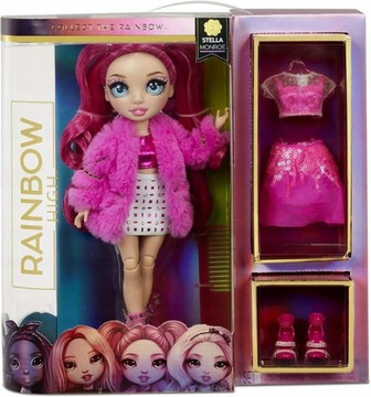 Rainbow High Stella Monroe Fuchsia lalka modowa