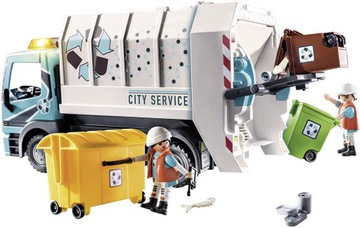 PLAYMOBIL 70885 Śmieciarka z sygnałem świetlnym - obrazek 2