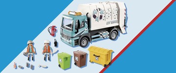 PLAYMOBIL 70885 Śmieciarka z sygnałem świetlnym - obrazek 4