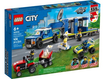 LEGO 60315 CITY Mobilne centrum dowodzenia policji