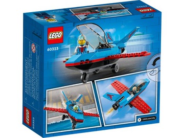 LEGO 60323 CITY Samolot kaskaderski - obrazek 2