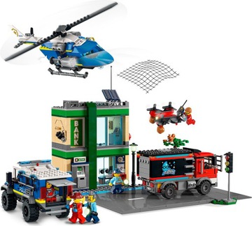LEGO 60317 CITY Napad na bank - obrazek 3